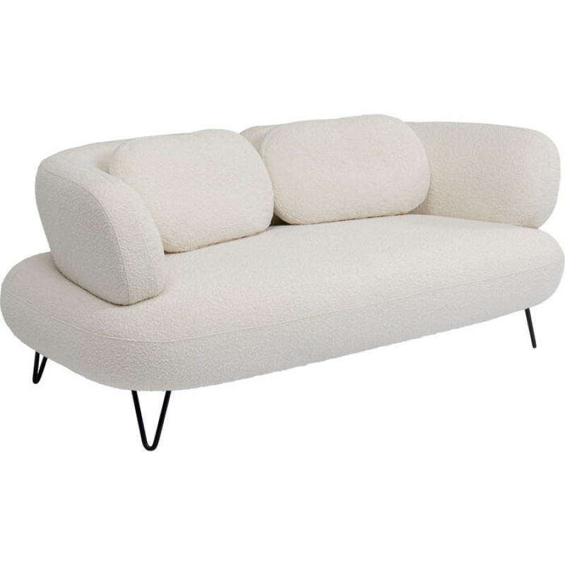 Sofa Peppo 2-Seater White 182cm